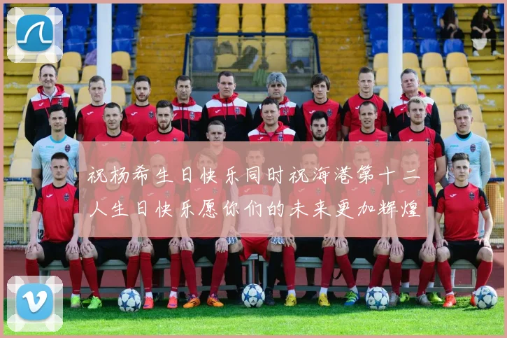 祝杨希生日快乐同时祝海港第十二人生日快乐愿你们的未来更加辉煌绚烂