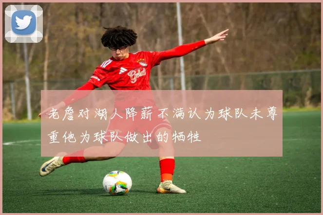 老詹对湖人降薪不满认为球队未尊重他为球队做出的牺牲